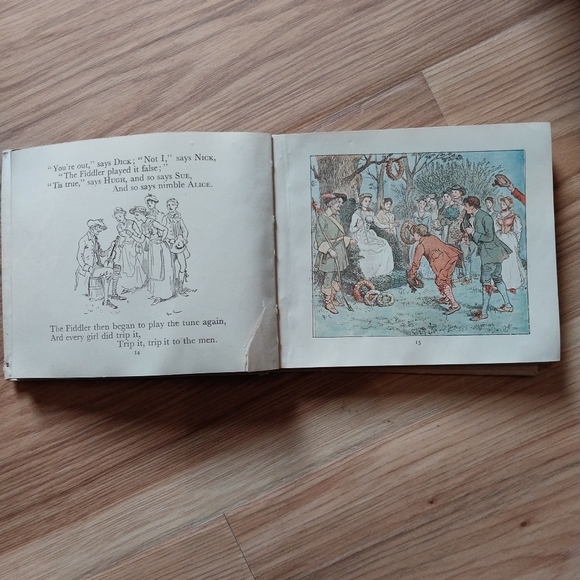 Antique 1910 Frederick Warne R. Caldecott's Picture Book No. 4 - Picture 5 of 9